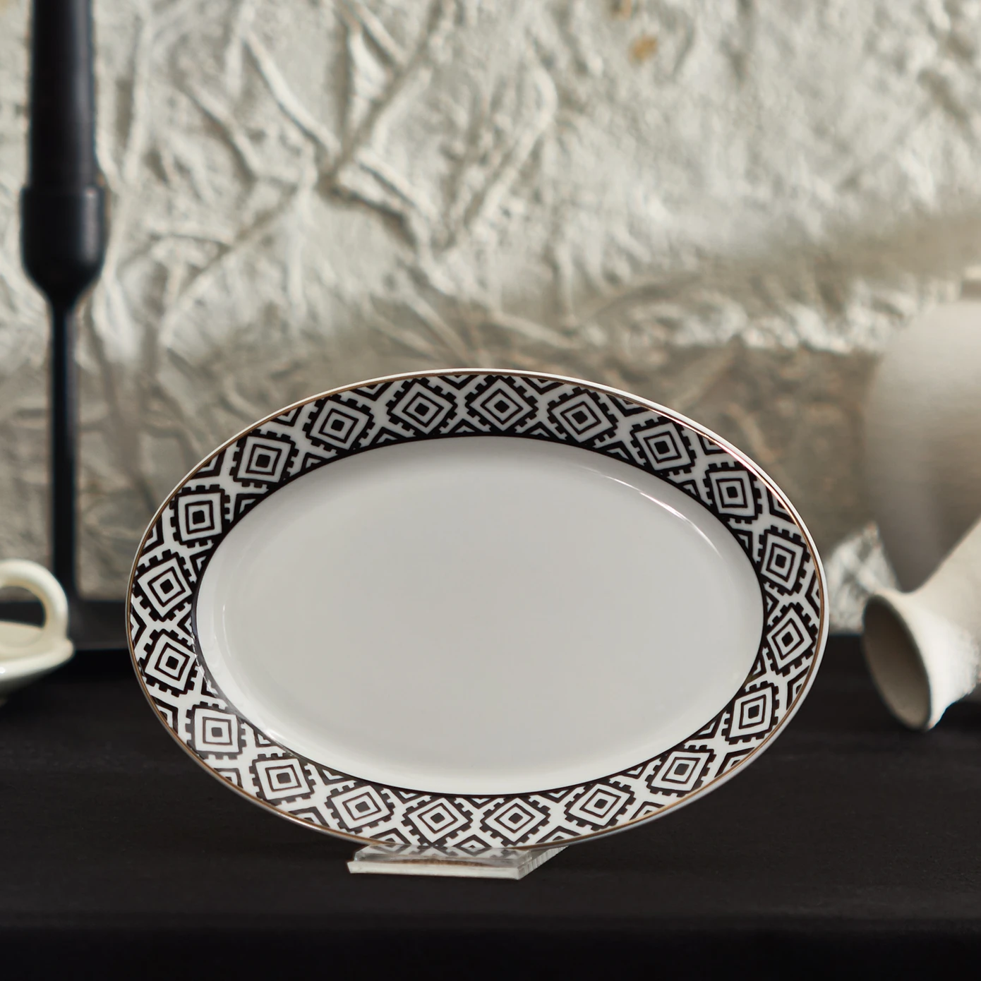 [153.09.01.0624] KARACA SILK ROAD KAYAK PLATE 21 CM