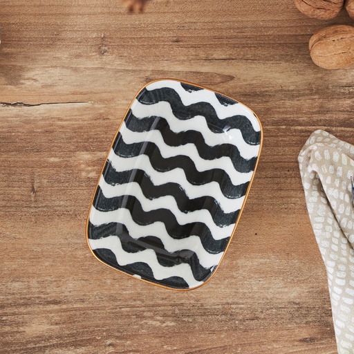 [153.09.01.0499] KARACA COMBINE DALGA KAYIK TABAK 14 CM