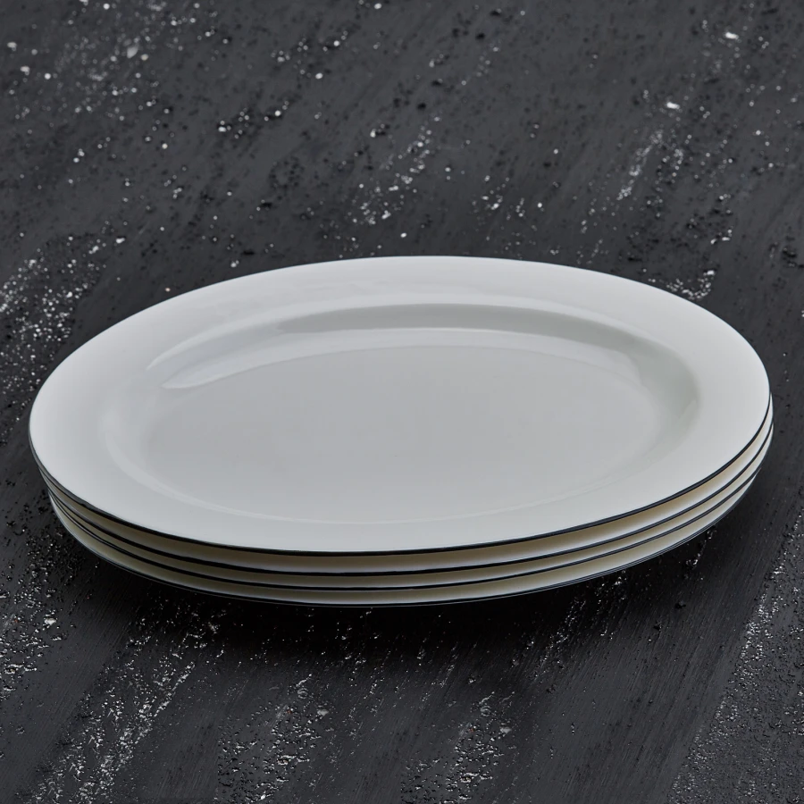 [153.03.07.8940] KARACA ELICA KAYAK PLATE OVAL 30 CM