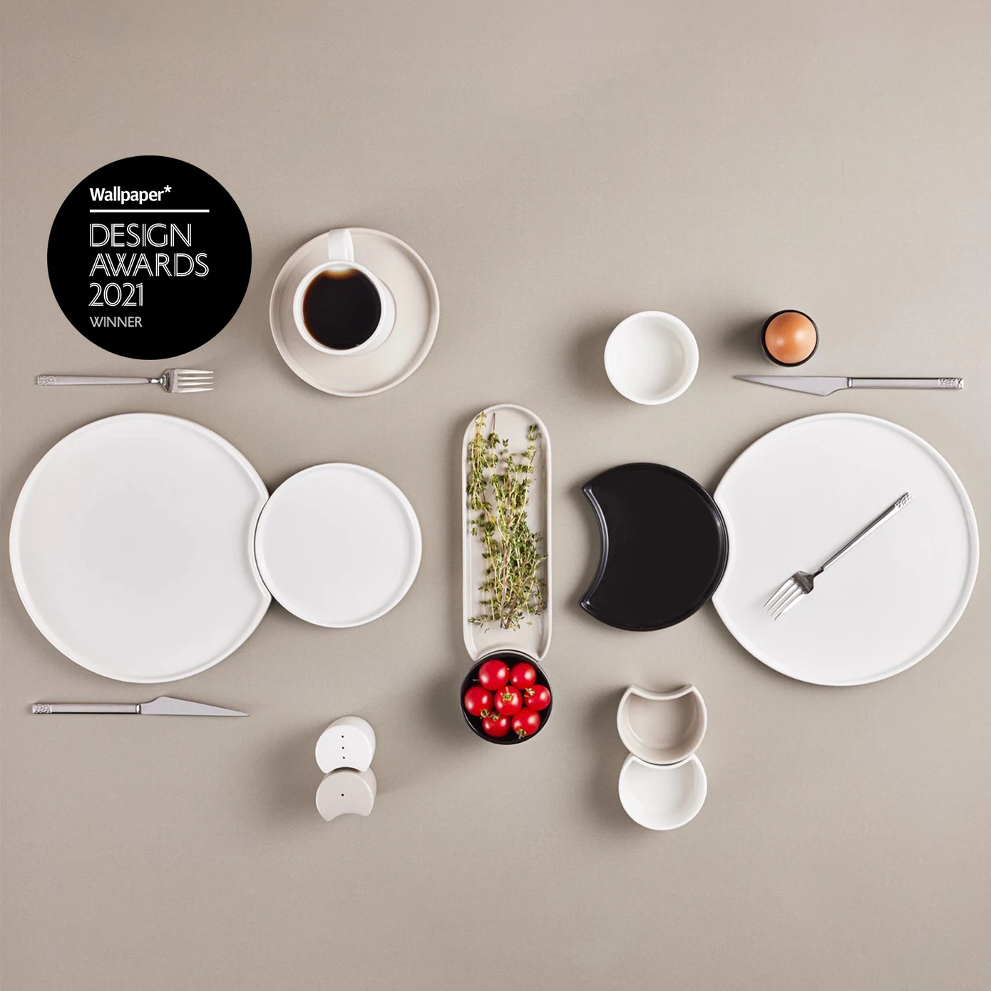 [153.03.06.1405] KARACA POLY 28 PIECES BREAKFAST SET RND